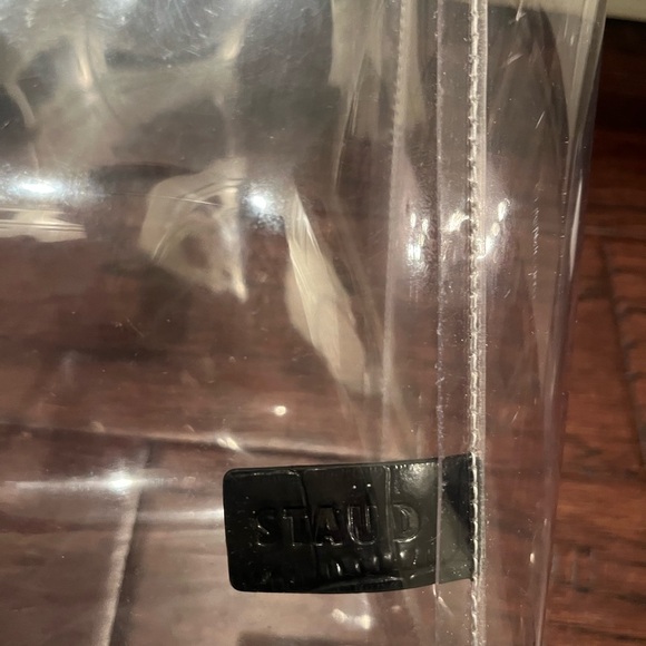 STAUD Shirley PVC Tote Bag ⭐️missing insert - Picture 5 of 15